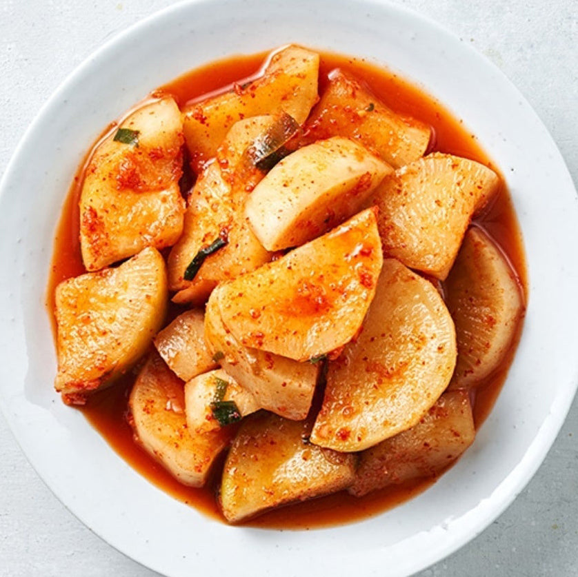 [Side Dish] Kimchi + Radish Kimchi 배추김치+석박지 600g