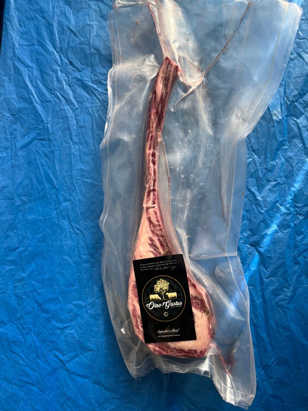 [Fresh] Black Angus Tomahawk 앵거스 토마호크 1kg/$49.99