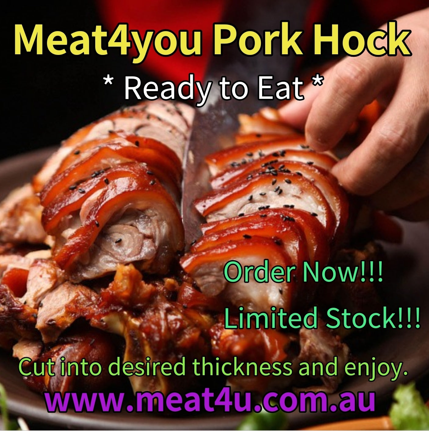 [Ready to Eat] Sousvide Pork Hock 수비드 마라족발 /pcs