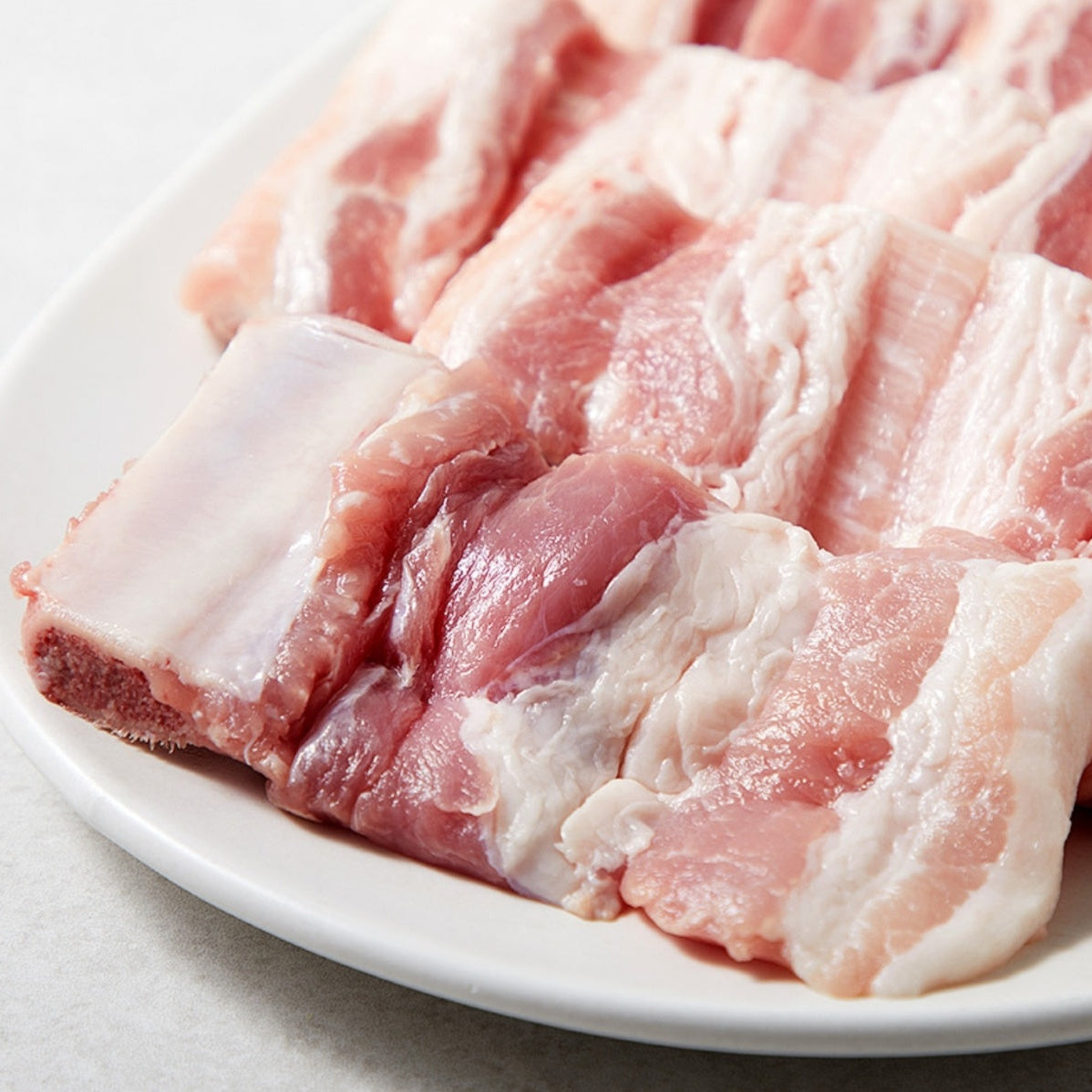 [Fresh] Pork Flat Ribs 돼지 편 갈비 /pk(1kg)