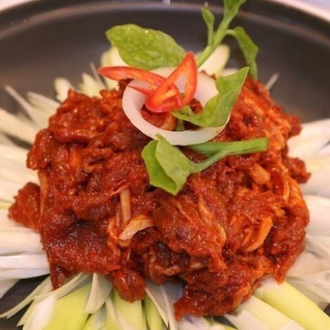 [Marinated] Spicy Pork Neck 매운 양념 목살 제육/pk (620g)