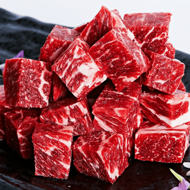 [Frozen] Diced Wagyu Beef  for soup Mb 4~5 냉동 와규 국거리/300g