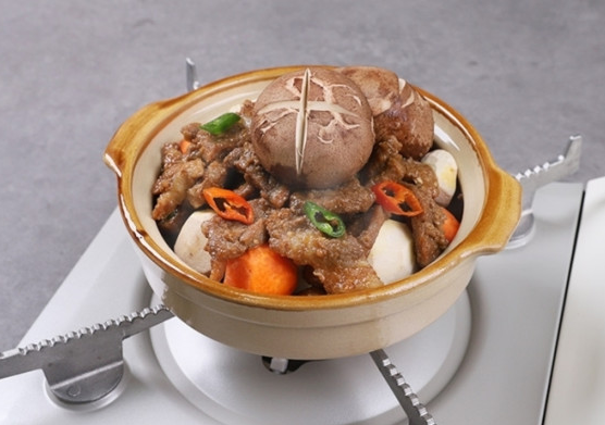 [Marinated] Pork neck with soy sauce  양념 돼지 목살/pk(620g)
