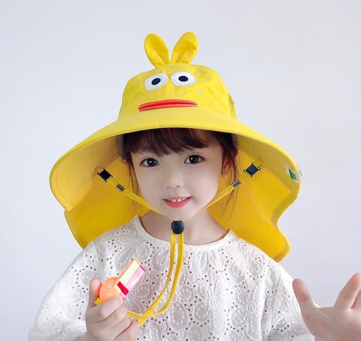 [Kids] UV protection hat 아동 자외선 차단모자