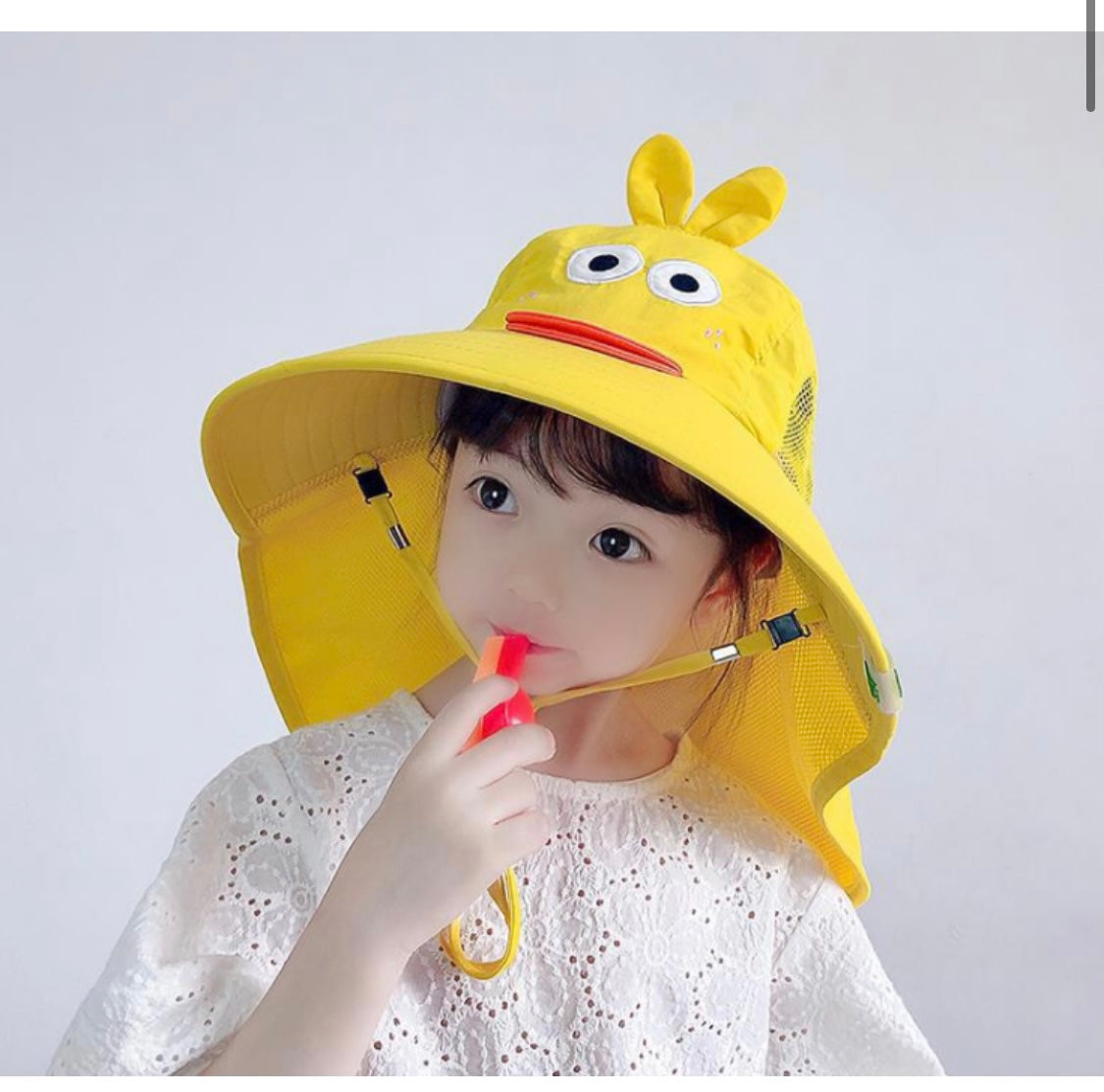[Kids] UV protection hat 아동 자외선 차단모자