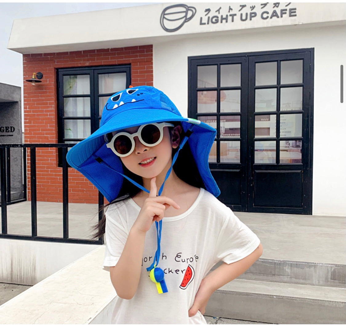 [Kids] UV protection hat 아동 자외선 차단모자