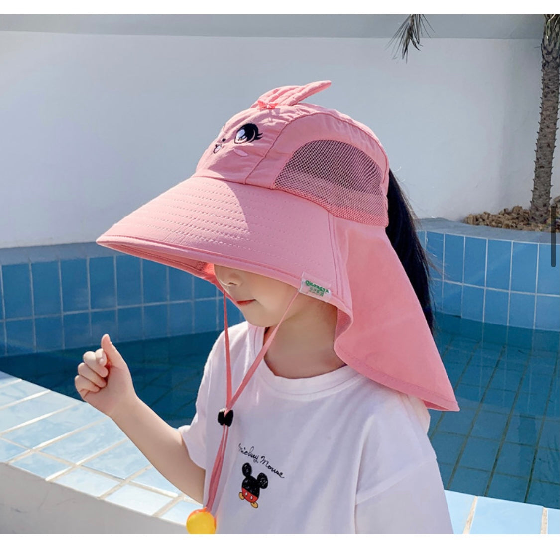 [Kids] UV protection hat 아동 자외선 차단모자