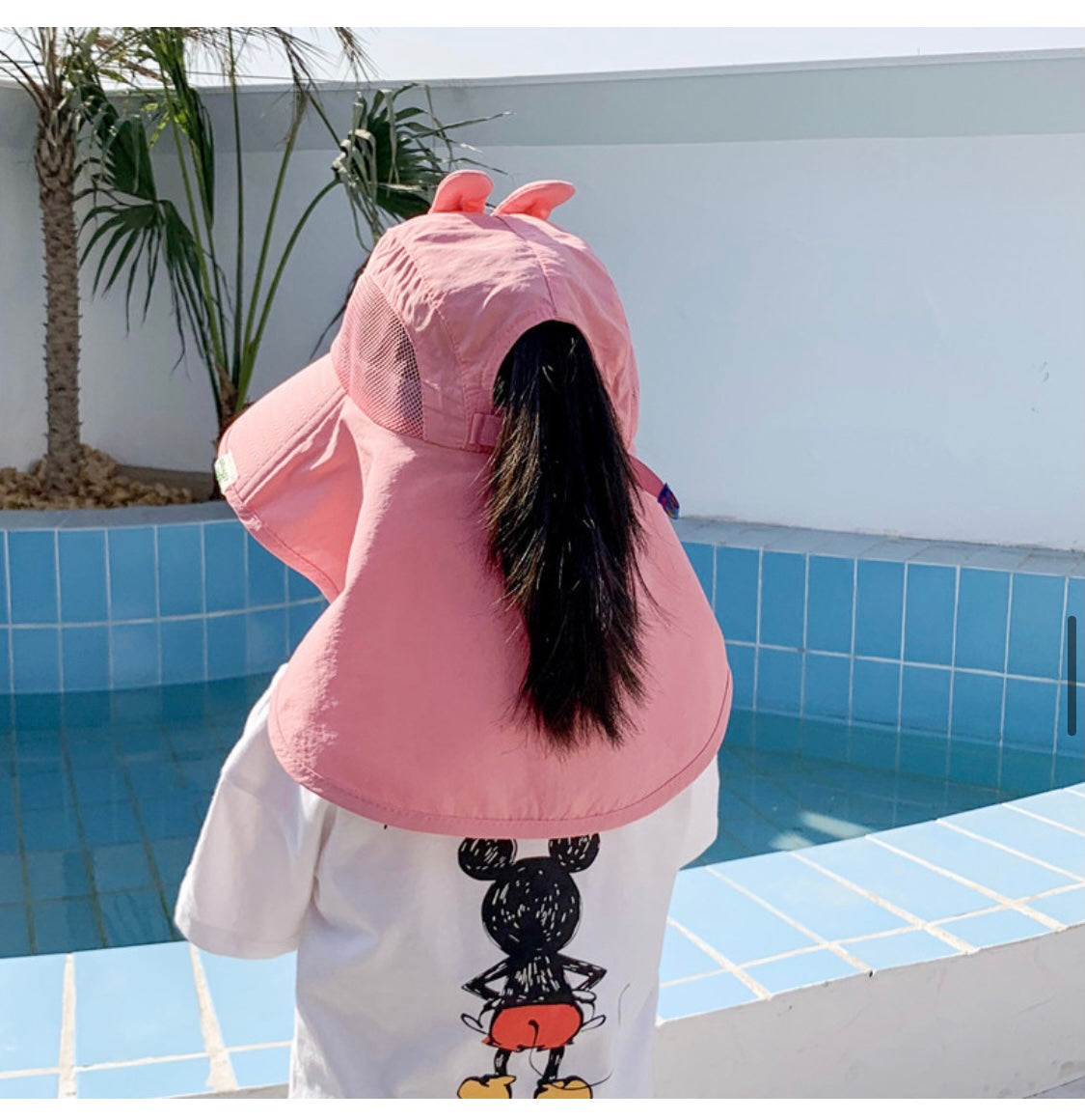 [Kids] UV protection hat 아동 자외선 차단모자