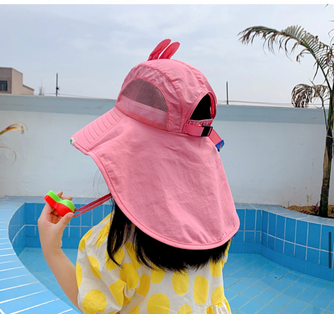 [Kids] UV protection hat 아동 자외선 차단모자