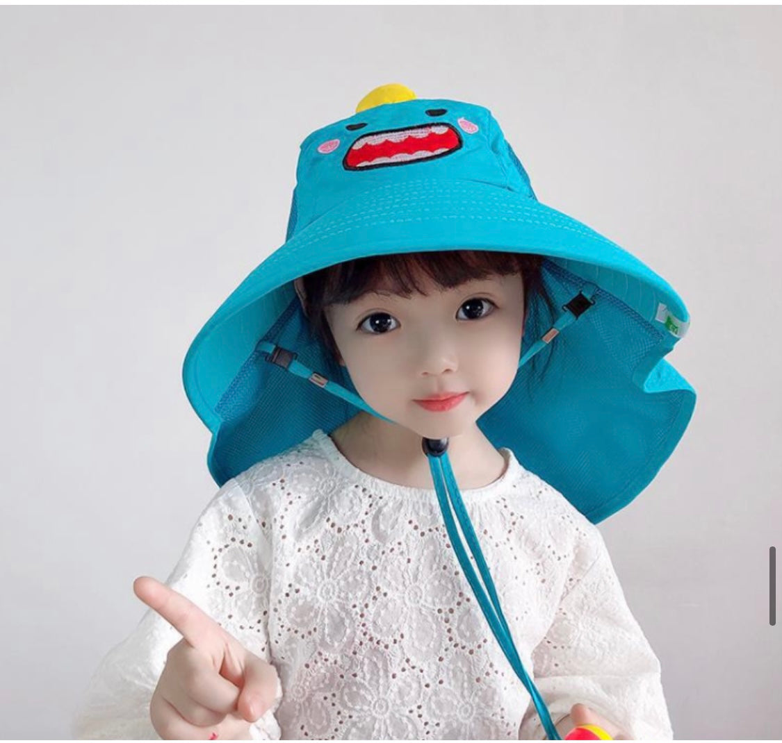 [Kids] UV protection hat 아동 자외선 차단모자
