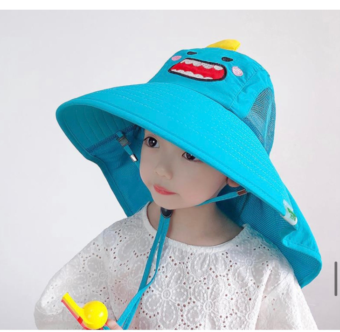 [Kids] UV protection hat 아동 자외선 차단모자