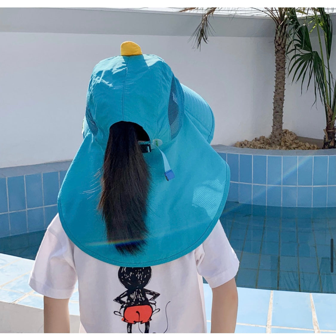 [Kids] UV protection hat 아동 자외선 차단모자